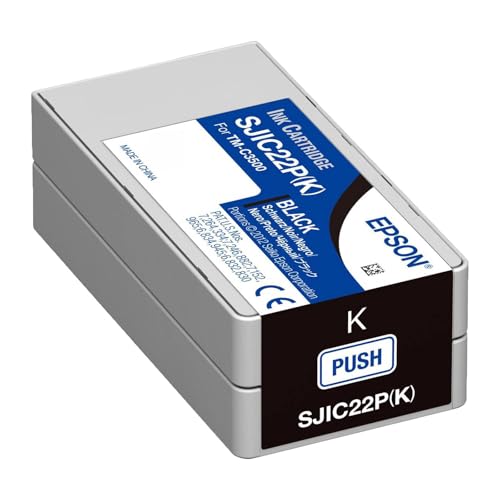 Encre noire Epson C33S020601 fini les textes flous sur TM-C3500