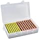 Batterie Aufbewahrungsbox, Batterie Box für 134 Stk. AA & AAA Batterien, Tragbare Garage-Organisationsbox, Geeignet für Zuhause, Küche, Lager (Batterien nicht enthalten)