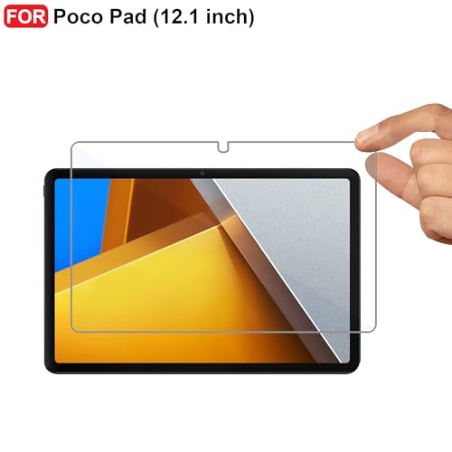 Image of CEDO Poco Pad (12.1 inch) Tempered Glass | Screen Protector Clear Tempered Glass for Poco Pad (12.1 inch)