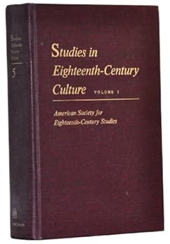 Hardcover STUDIES IN EIGHTEENTH-CENTURY CULTURE: VOLUME 5 Book