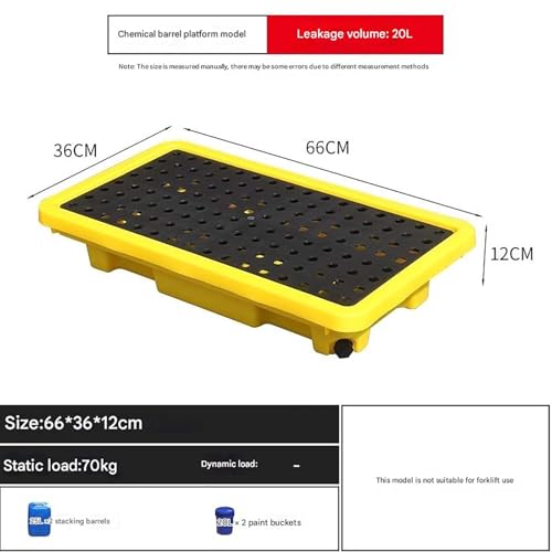 Palette de confinement des déversements robuste et plateforme modulaire - 2