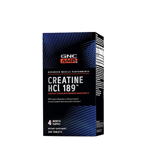 GNC AMP HCl 189, 240 Tablets