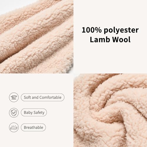 Image of Loveys for Babies,Snuggle Stuffed Animals Toy Girl & Boy, Soft Security Blanket,Bear Lovey Comforter Toy for Babies 0-12months,Baby Gifts for Infant and Toddler(White Bear)