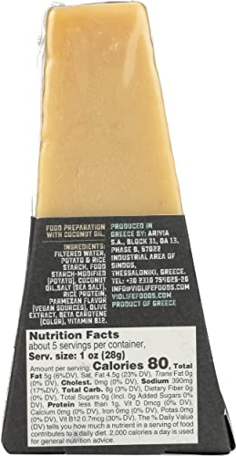Violife Violife Just Like Parmesan, 5.29 Oz Wedge, 5.29 Oz #TOP1