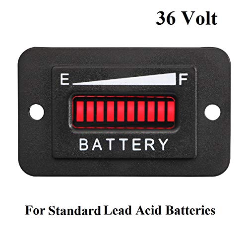 36 Volt LED Battery Indicator Meter Gauge for Golf Cart