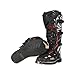 O'Neal | Botas de Motocross MX Enduro | Protección de Suela metálica, Hebillas fáciles de Ajustar | Bota Tributo Squadron V.21 | Adulto | Negro/Gris | Talla 41/8