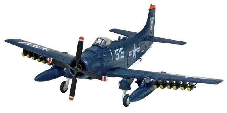 Amazon.co.jp: 1/144 A-1H スカイレイダー 1-B 米海軍 第115攻撃飛行隊