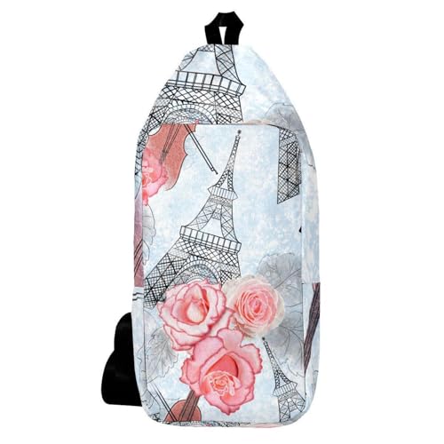 Sac à dos à bandoulière motif Paris rétro pour vos balades et sorties culturelles