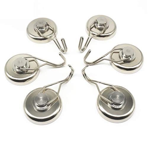 DOITOOL 4 Unids Ganchos Magnéticos Refrigerador Resistente