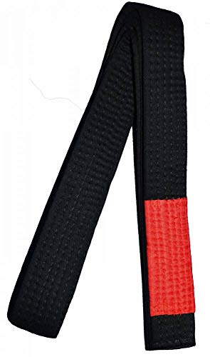 Faixa Jiu Jitsu Ponta Preta Keiko Sports Unissex A3 (2,85m) Preto