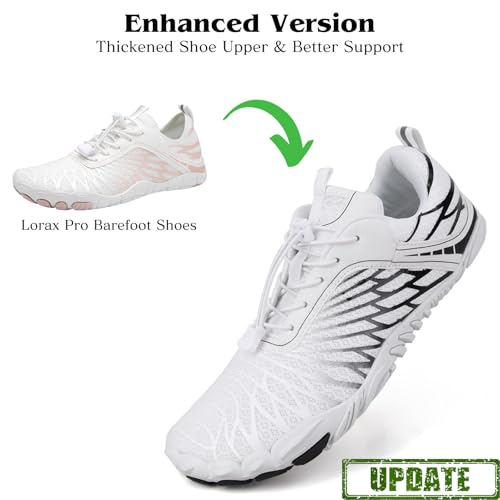 Image of Hike Barefoot Shoes for Women Men Non-Slip Breathable Walking Shoes Wide Toe Box Comfortable Athletic Footwear