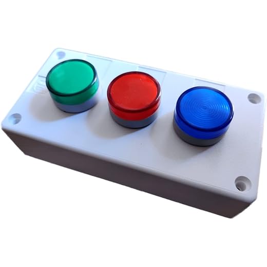 3 Way Control Box with Pilot Indicator