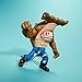 Mattel Street Sharks Action Figure with Bite & Head Butt Motion, Jab Collectible Toy Inspired by 90s TV Half-Man Half-Shark Hero, 6-Inch