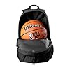 Wilson Rucksack NBA Team, Geeignet für 1 Basketball in offizieller Größe, Team-Logo in Silber, Polyester #4