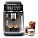Philips 3300 Series Bean to Cup Coffee Machine - 5 Hot & Iced drinks, Classic Milk Frother & Cappuccino Maker, Quick-to-Clean, 40% Quieter, Ceramic Grinder, Fully Automatic Espresso machine EP3326/90