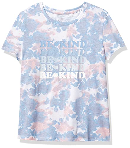 Image of Danskin Girls' Short Sleeve Graphic Tie Dye T-Shirt