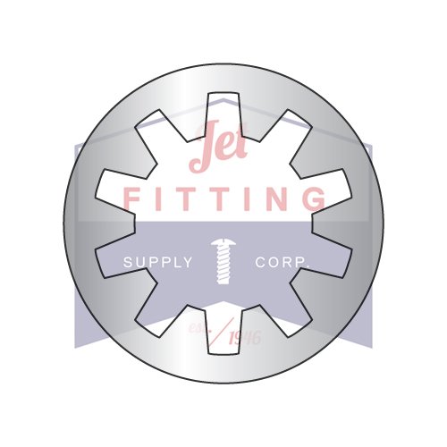 #6 Internal Tooth Lock Washers | 18-8 Stainless Steel (Quantity: 10000)