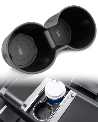 Insertos para portavasos Tesla Model Y 2025 y 2026