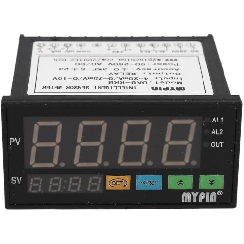 Capteur numérique multifonction à double alarme relais et écran LED