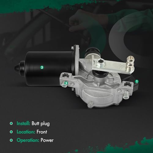 Image of SCITOO Windshield Wiper Motor Compatible for Hyundai for Sonata | Direct fit for 2006-2010 For Hyundai For Sonata|Replaces OE 981102F000,981103K000|5 Pins|Fit for Front Wiper Motor