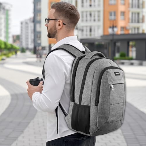 Image of BIKROD Backpack for Men and Women, Backpacks for School Teens, Travel Laptop Backpack Fits 15.6 Inch Laptop, Water Resistant College Bookbag