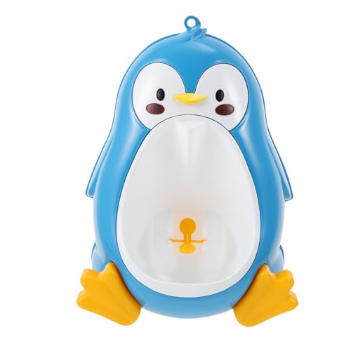 EPIGEIST 用ペンギン型壁掛け小便器 男の子トイレトレーニング用 大容量 転風車付き おまる代わりに簡単設置 省スペース設計 耐久性素材使用
