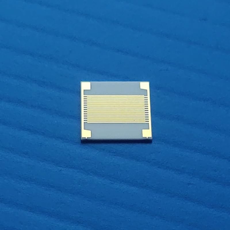 5 szt. Elastycznego podłoża ceramicznego z układem elektrod międzypalcowych do badań naukowych(5x6 Line0.9 Gap0.9 9Pairs)