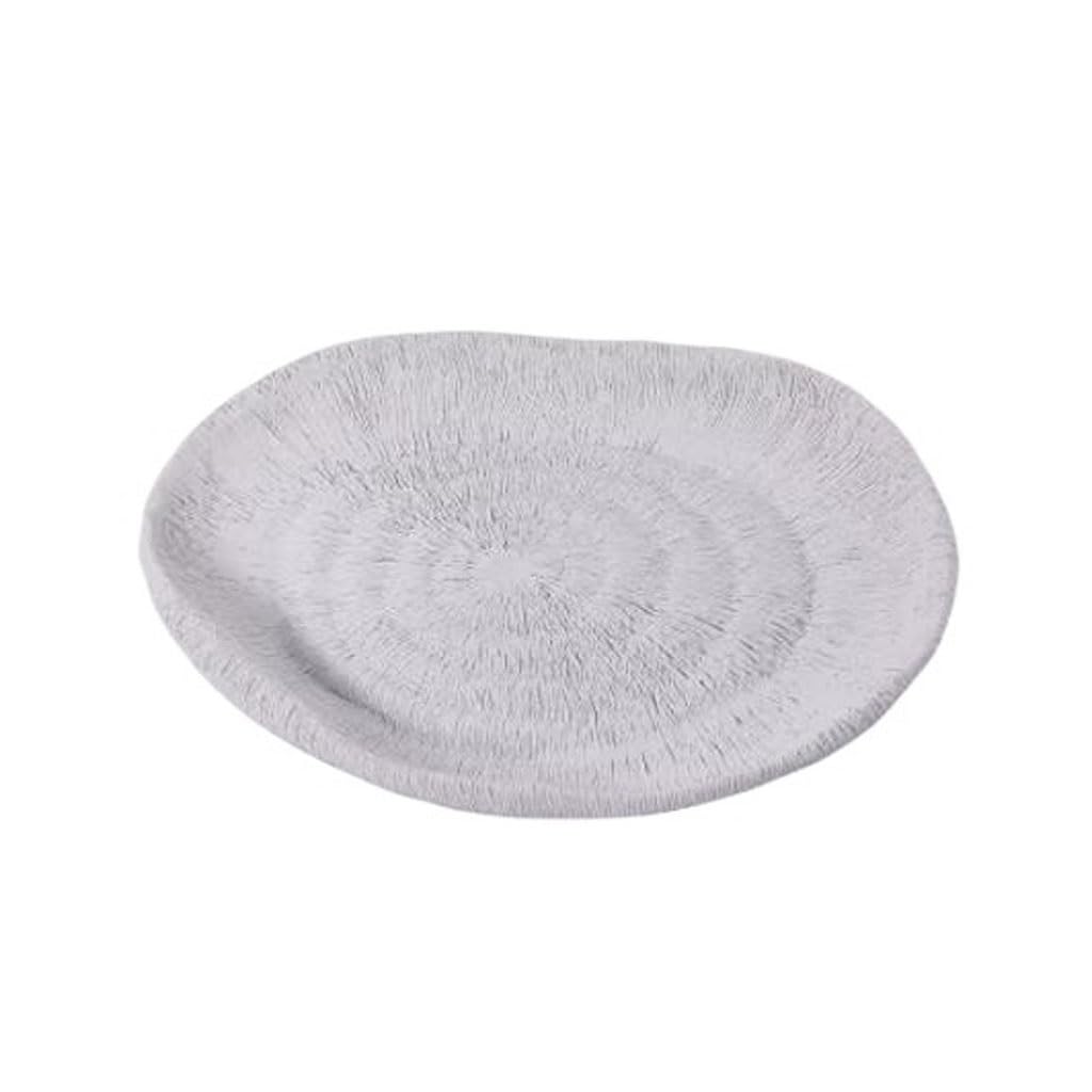 Bandejas Servir Comida Bandeja Hecha A Mano De Coral Blanco For El Hogar, Almacenamiento Escritorio For Sala Estar, Joyería Mesa Cama
