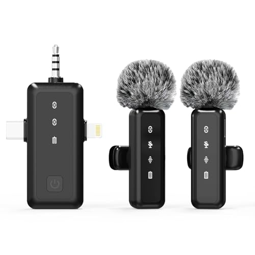 Micrófono inalámbrico para solucionar el mal audio en grabaciones de vídeo con móvil