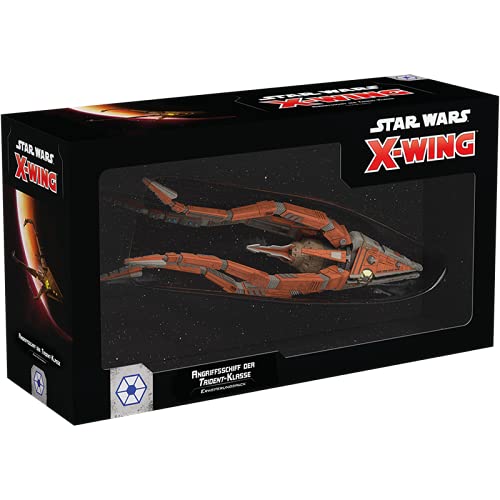 Atomic Mass Games, Star Wars: X-Wing 2nd Edition - Trident Class Attack Ship Expansion Tabletop 2 Players Ages 14+ 45+ Minutes German