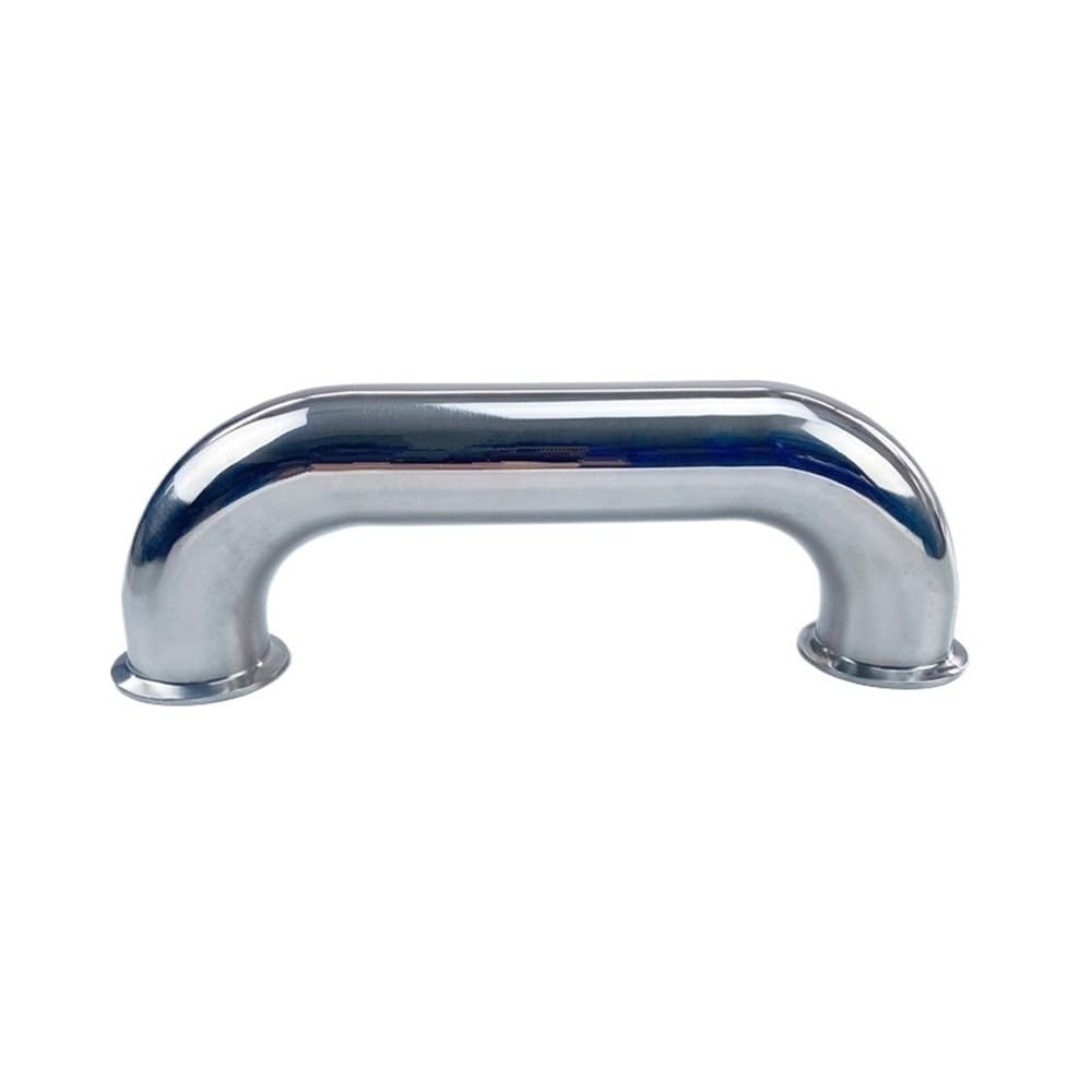 Yjqhody One Color Ss304 Stainless Sanitary Fitting Spliter, 2 Inch (51Mm) Od64mm Tri Clamp U-Shaped Pipe Fittings, U-Shaped Coupling