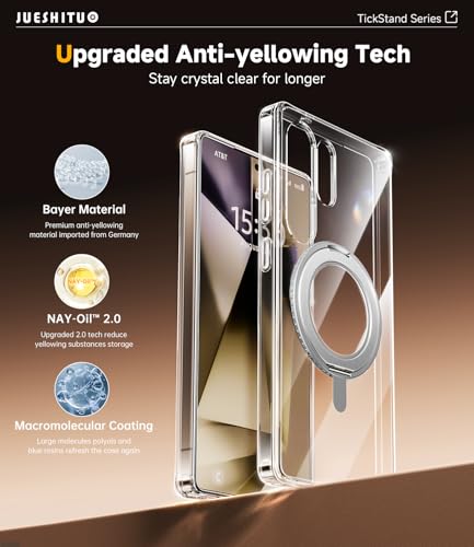 Coque Samsung Galaxy S25 Ultra JUESHITUO avec protection écran et objectif