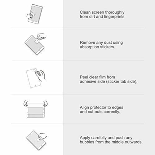 Image of Tempered Glass Screen Protector Compatible With Motorola Moto Tablet G70 (11 inch Inch)(Transparent) (Pack Of 1)