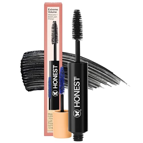 Honest-Beauty-2-in-1-Extreme-Volume-Clean-Mascara-Bold-Lash-Primer-with-Castor-Oil-Maximum-Volume-Curl-Vegan-Safe-for-Sensitive-Eyes-Black-27-fl-oz