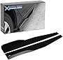Xotic Tech 29' Side Skirt Extension Splitter Rocker Winglet Diffuser Lip Wing Panel Body Kit Compatible with Most Cars Universal Fit (Gloss Black) 2Pcs