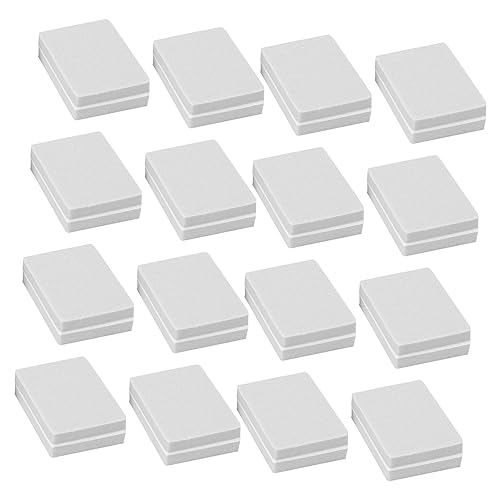 FOMIYES 40個 両面研磨工具 nail file キューティクルキット ラミネート ネイルクリーナー 小さな爪やすり グリップ マニキュアファイル 爪やすりツール エヴァ Grey