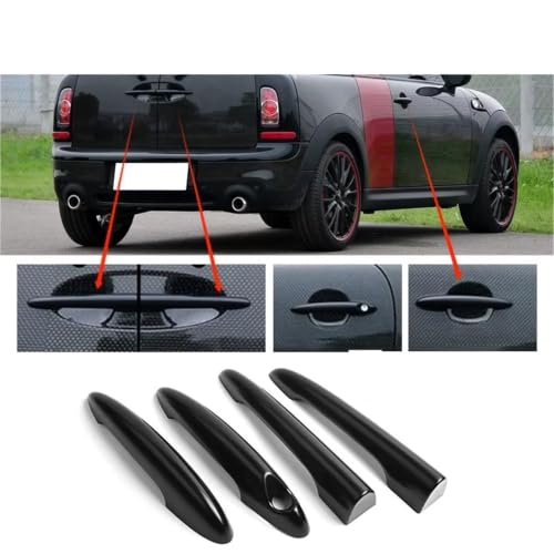 Garniture couvercle poignée porte voiture Cooper Clubman 2007-2014 premium