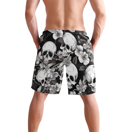 FRMG Men's Swim Trunks,Quick Dry Beach Shorts with Pockets and Mesh Lining S-XXL3