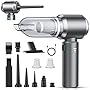 NVKHG Aspirateur à Main, 26000Pa Aspirateur à Main sans Fil, Aspirateur de Voiture à 3 Vitesses avec Moteur sans Brosse, Mini Aspirateur de Voiture pour Voiture Animaux Maison Car