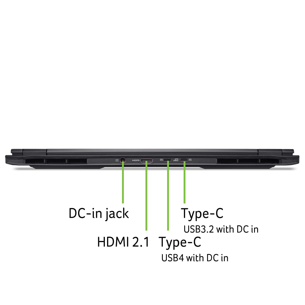 acer Nitro 16S AI Copilot+ PC Gaming Laptop | AMD Ryzen AI 9 365 Processore | NVIDIA GeForce RTX 5070 Ti Laptop GPU | 16" WQXGA IPS 180Hz Display | 32GB DDR5 | 2TB Gen 4 SSD | Wi-Fi 6E | AN16S-61-R5K4