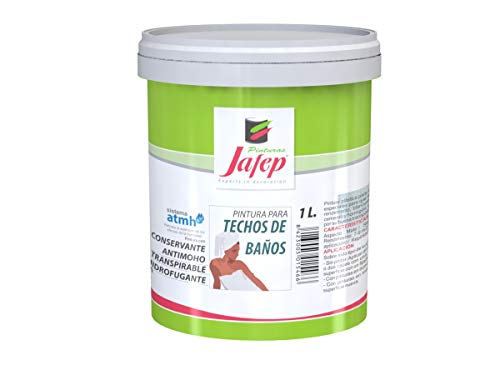 Pintura Mate Para Techos De Baños Jafep 1 L.