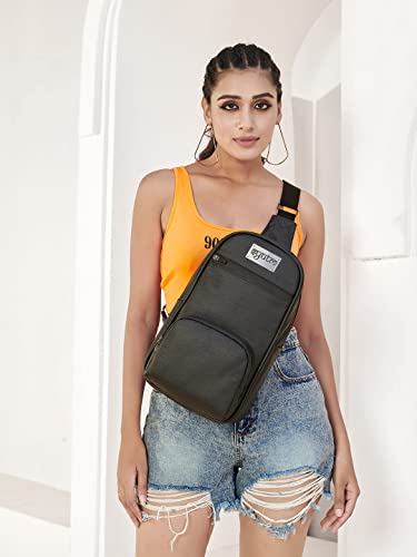 Image of Squircle Sling Elegant Style Document Money Phone Belt Bag for Men and Women