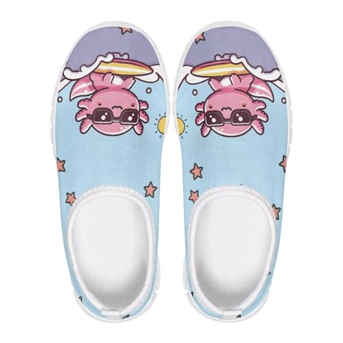 Axolotl Shoes for Girls Slip On Sneakers Kids Tennis Shoes Size 11-2,53