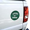 Castleton University Spartans Logo Automotive Car Window Locker Circle Bumper Sticker #3