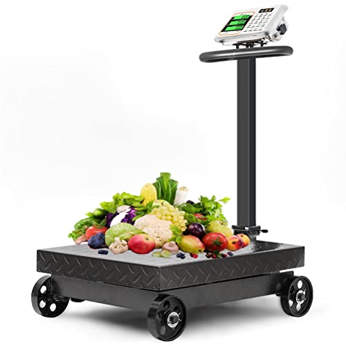 Báscula electrónica plegable con plataforma y pantalla LCD miniatura 1