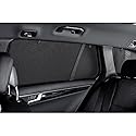 Satz Car Shades kompatibel mit Citroën C5 Aircross 2019- (6-teilig) Passgenaue Sonnenschutzblenden