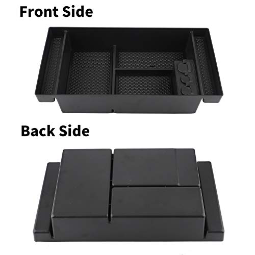 Rying Center Console Organizer Tray For 2019-2022 Silverado 1500 Gmc Sierra 1500, 2020-2022 Chevy Silverado 2500 Hd 3500 Hd Gmc Sierra 2500 Hd 3500 Hd - Full Center Console #TOP1