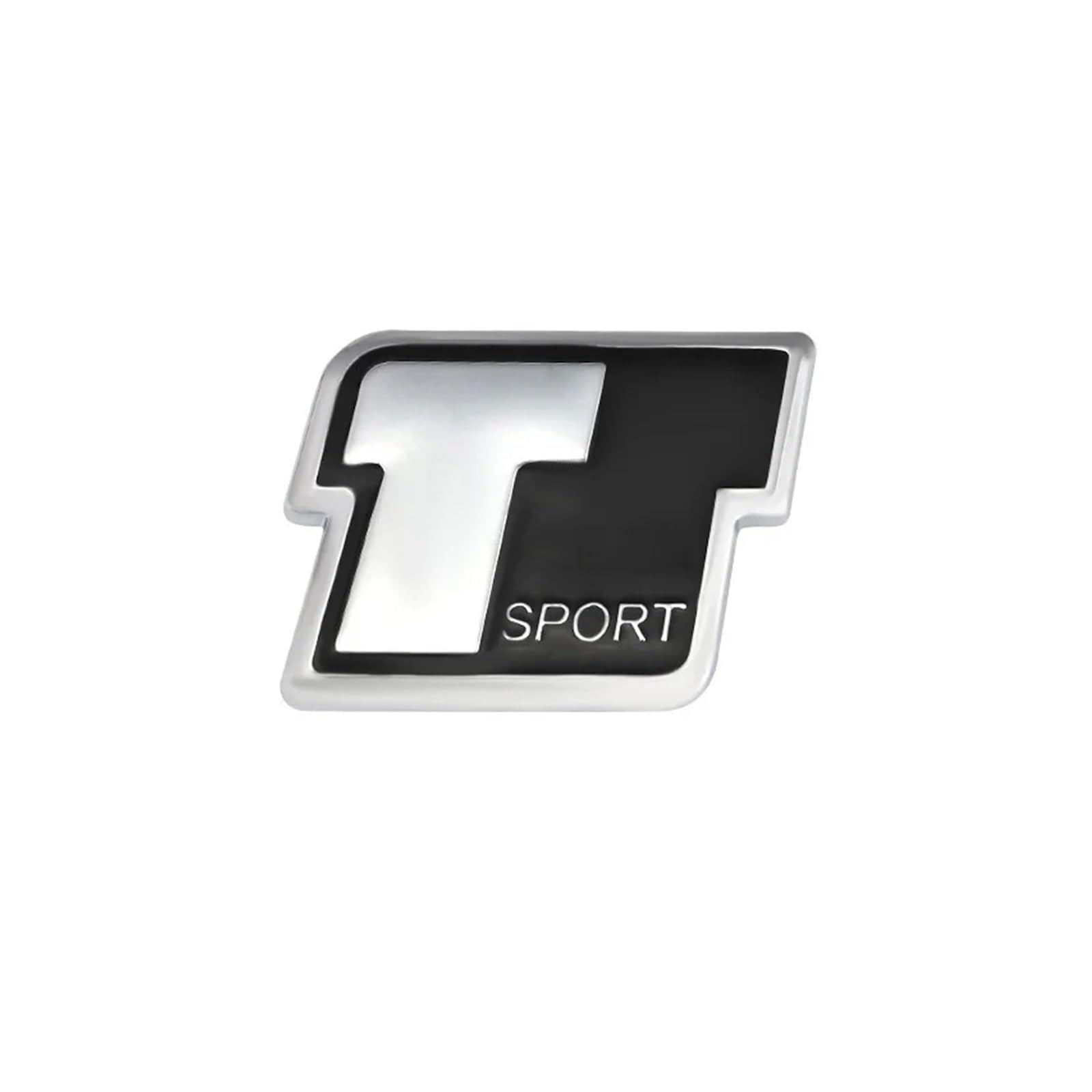 Aqxywqol T Sport Sticker-02 Car Sticker T Sport Emblem Badge Decals Compatible With Corolla Rav4 Prado Tundra Highlander Auris Venza Camry Prius Tacoma Sequoia Color Is Constant, Does Not Fade, And Does Not Dam(T Sport
