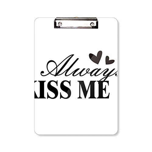 Porte-bloc A4 avec citation inspirante pour embellir votre espace de travail