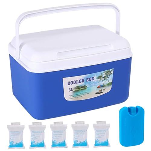 Petite glacière isotherme 8L maintien au frais 48h pour pique-nique